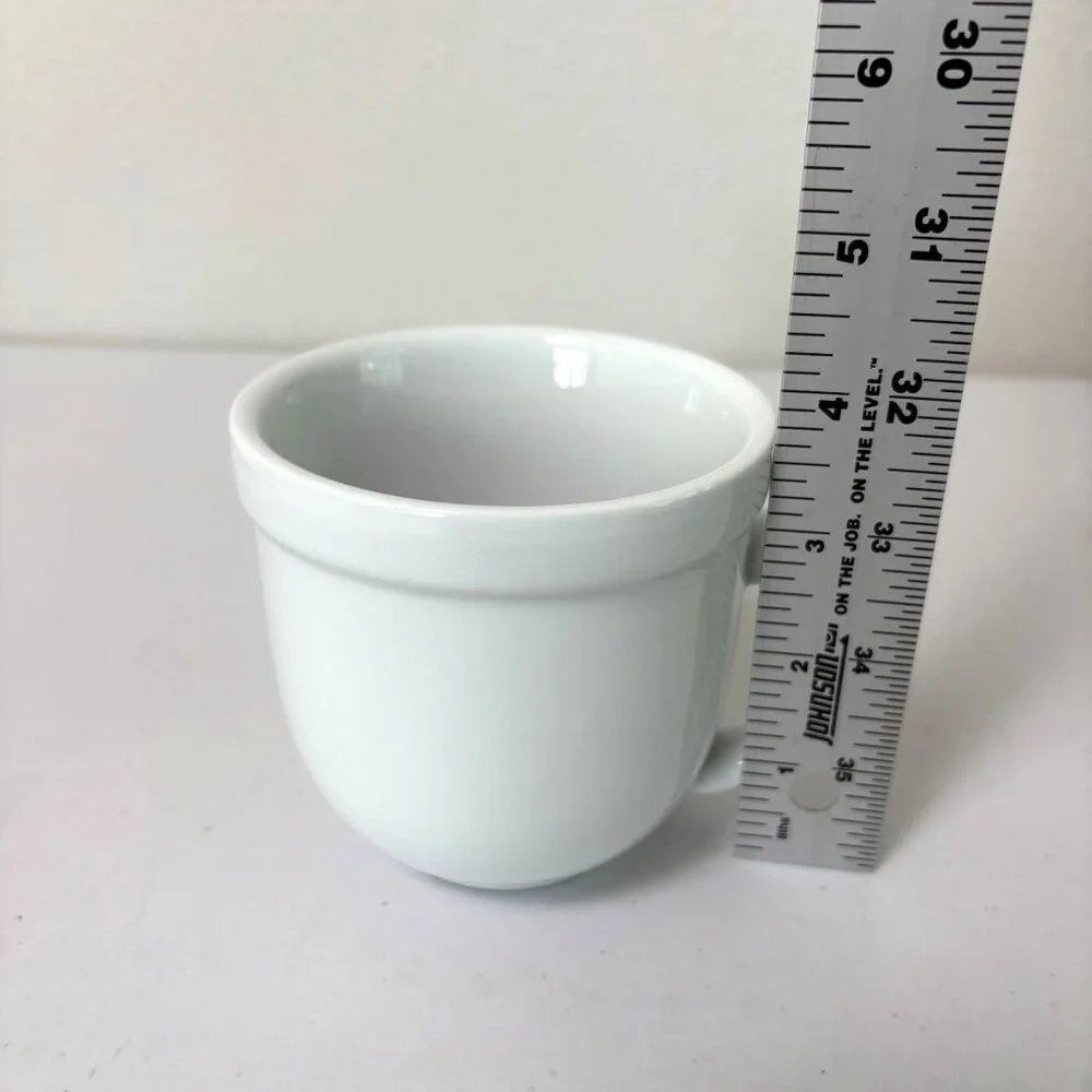Pottery‎ Barn Suppertime White Ceramic Coffee Tea Mug Cup